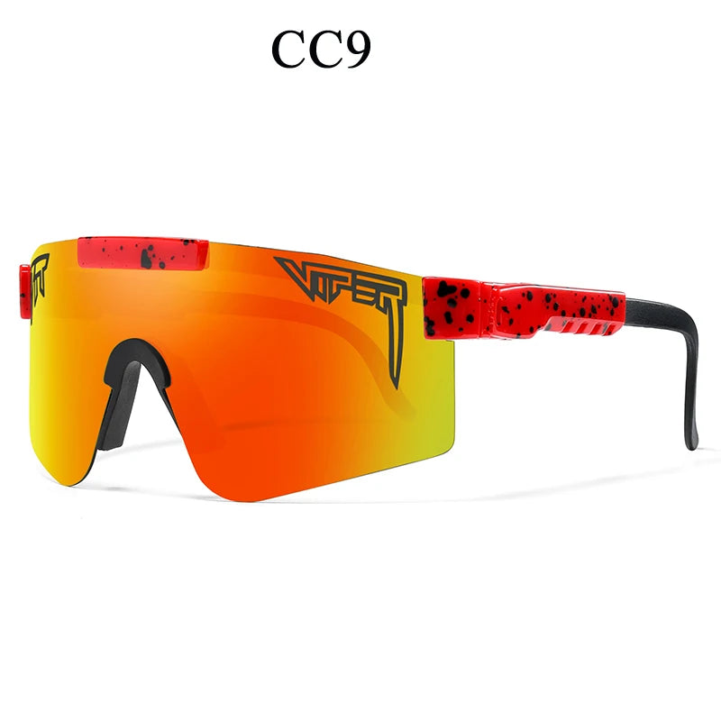 Pit Viper Style Sport Cycling Glasses - UV400 Unisex Outdoor
