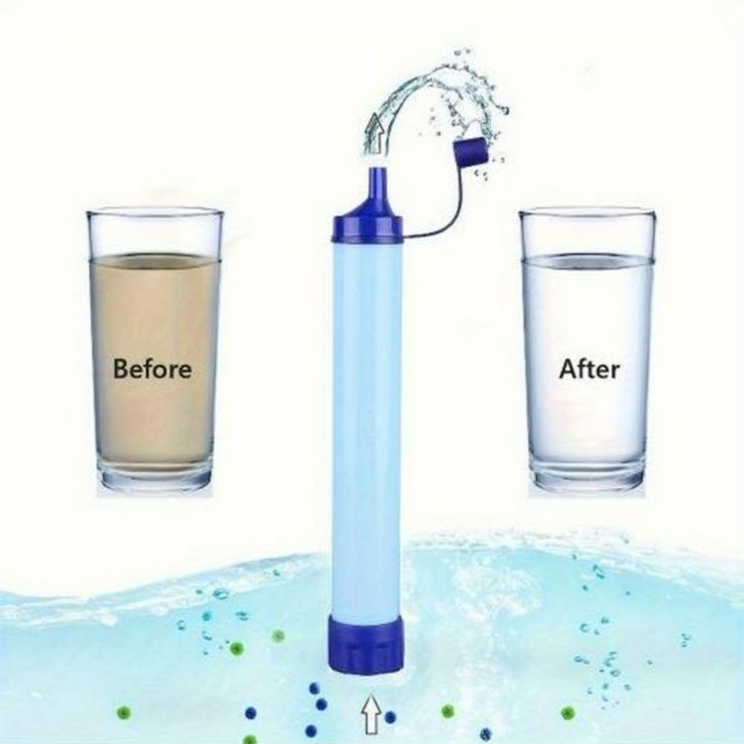 Essential Personal Water Filter - Camping, Hiking, Emergency Preparedness