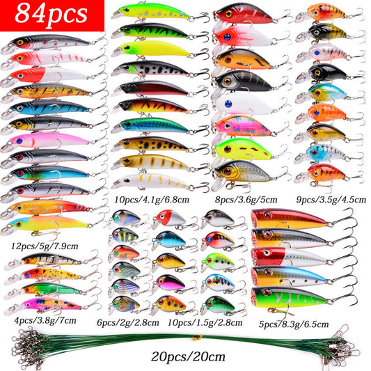 Kit 84 Mini Floating Minnows - Predator Hard Lures