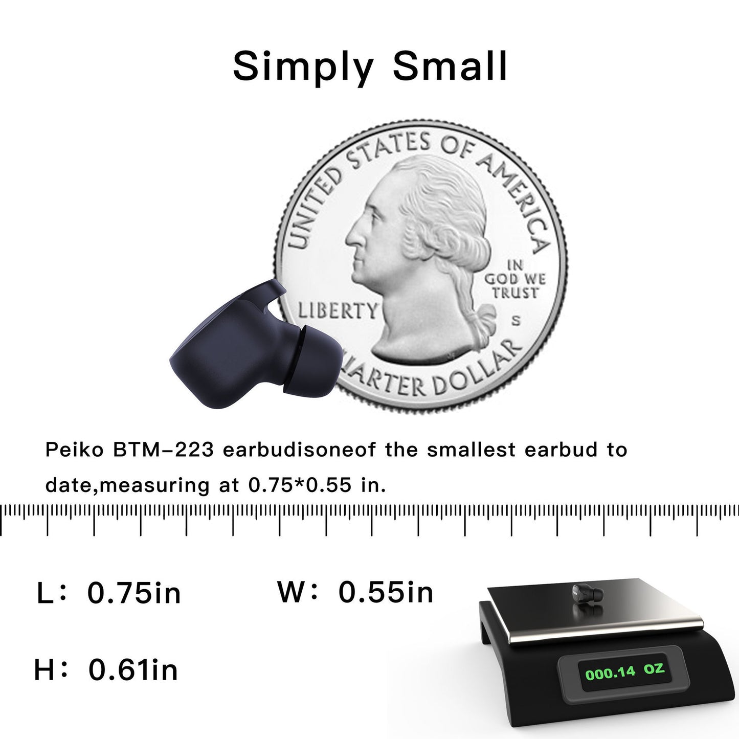 Smart Bluetooth Translation Headset Instant Wireless Headphone Language