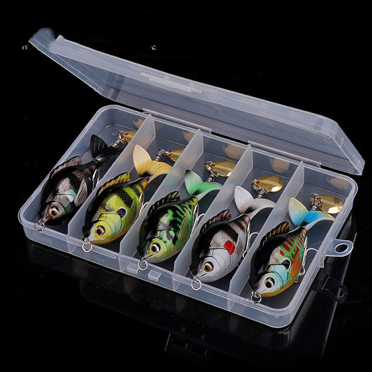5 Topwater Rotating Tail Lures - Surface Fishing for Predators