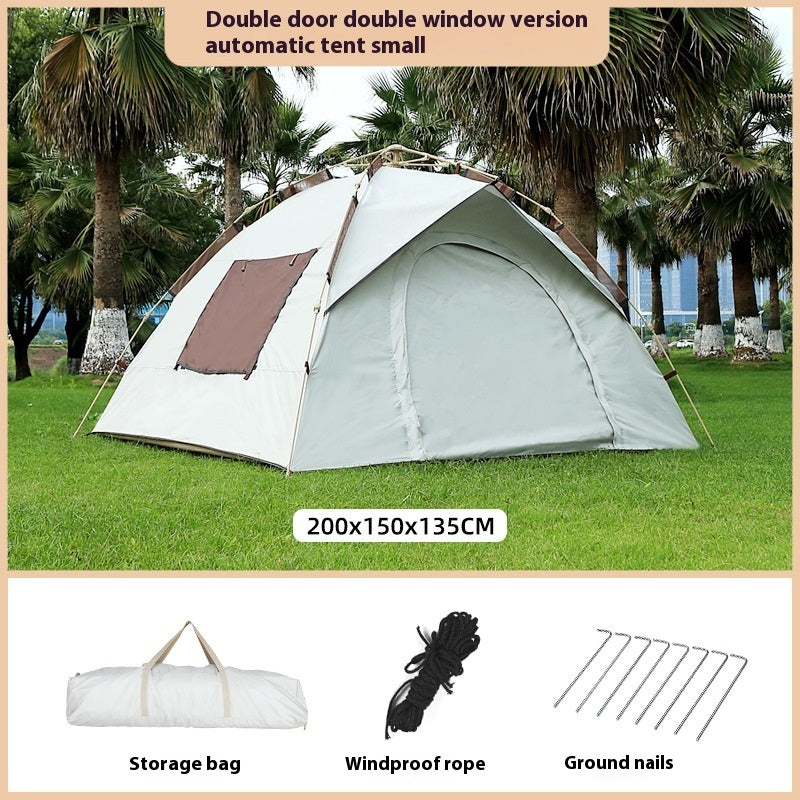 Automatic Pop-Up Camping Tent - Instant Set Up 2-4 Persons