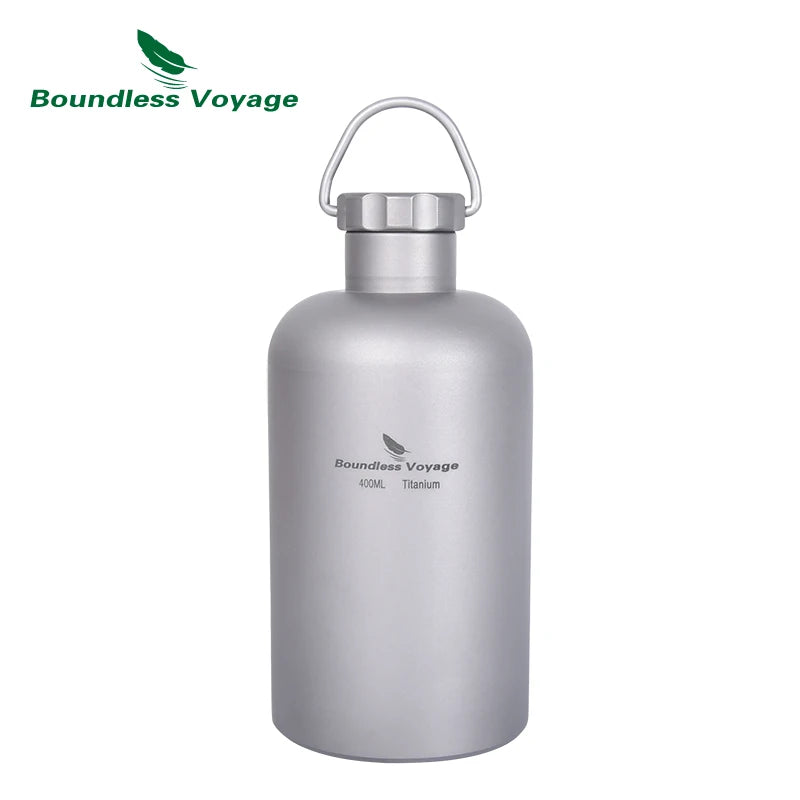 Titanium Water Bottle 1050ml Large Capacity - Leak-Proof Long-Term Shipping