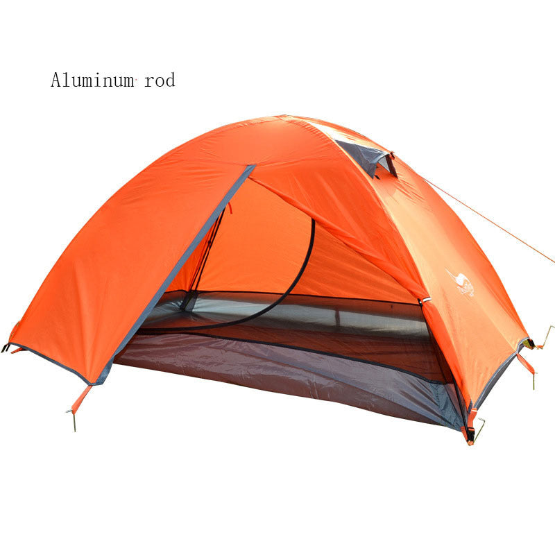 Ultralight 2 Person Camping Tent - Double Layer Fiberglass 1.8kg