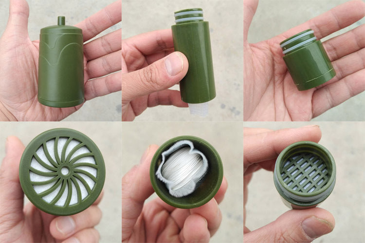 Multi-Stage Water Purifier 350g - Camping Survival Wilderness Bushcraft