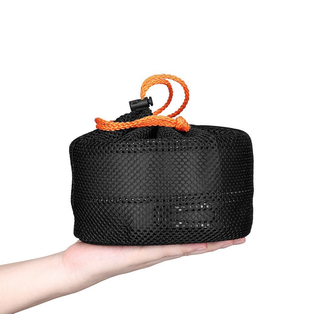 1.2L Double Wall Outdoor Kettle with Utensil Kit - Camping 2-3 People