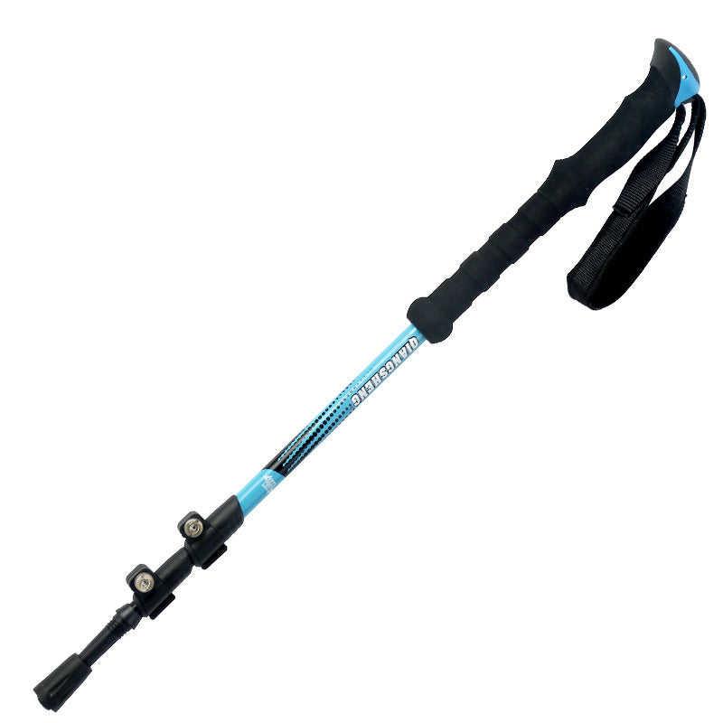 Telescopic Hiking Pole Straight Handle - 271g Aluminum