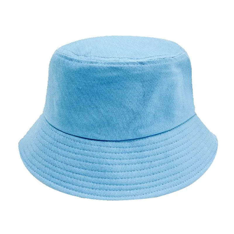 Customizable Cotton Bob Hat - Embroidered Logo Print 21 Summer Colors