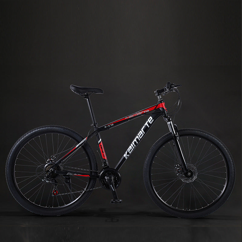 26 Inch Aluminum Alloy Mountain Bike - Disc Brakes &amp; Shock Absorbers - Professional Mountain Bike AED4