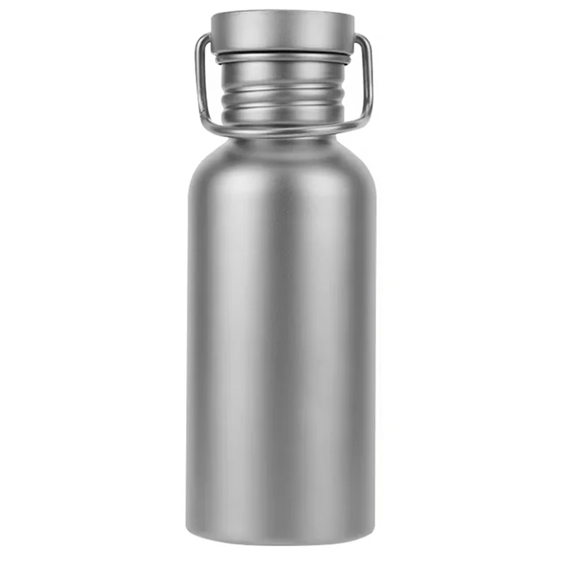 AED4 Titanium Alloy Sport Bottle - Ultra-Lightweight Leakproof 3 Sizes Cycling Hiking