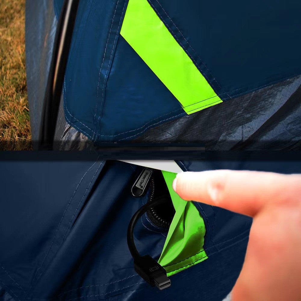 4 Person Camping Tent - Darkroom Anti-Light Family