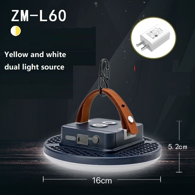 3000LM Magnetic Rechargeable LED Flashlight - 10000mAh Battery
