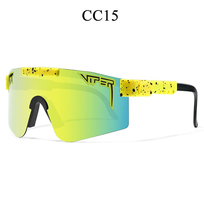 Pit Viper Style Sport Cycling Glasses - UV400 Unisex Outdoor