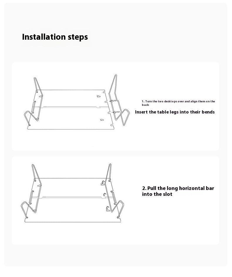Aluminum Folding Camping Table - Lightweight and Portable