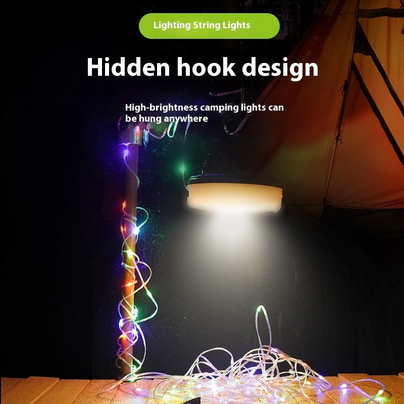 Solar Camping Tent Lamp - Eco-Friendly Outdoor Lighting 269g