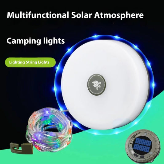 Solar Camping Tent Lamp - Eco-Friendly Outdoor Lighting 269g