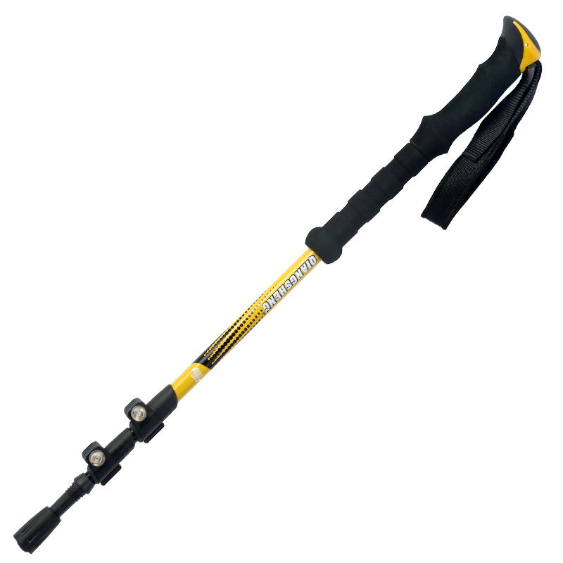 Telescopic Hiking Pole Straight Handle - 271g Aluminum