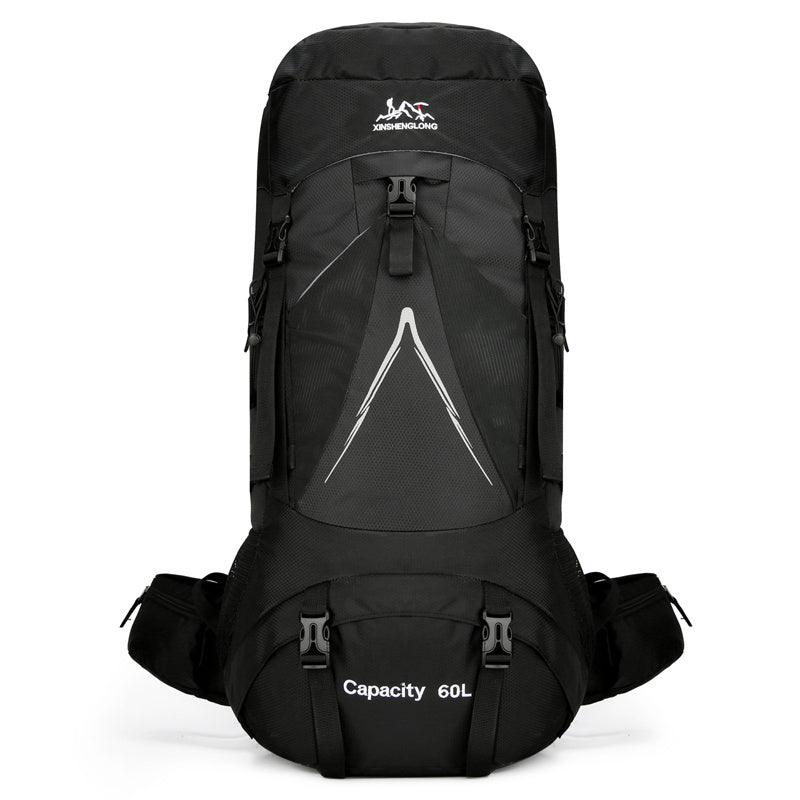 Outdoor Hiking Backpack Large Capacity 60L Nylon Travel Camping Hiking Bag