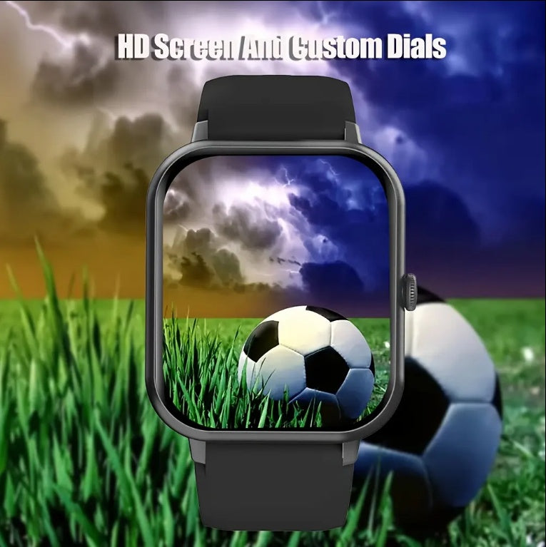 Women's Square Smartwatch - Waterproof Bluetooth Fitness