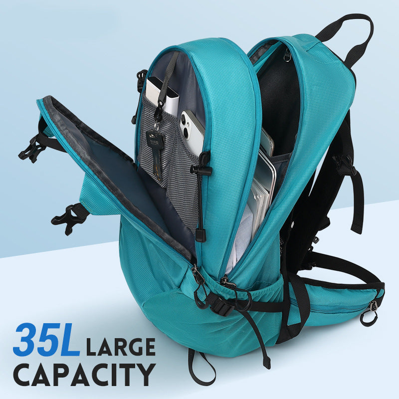 Multifunctional Outdoor Waterproof Hiking Backpack Large Capacity Lightweight Foldable Travel Daypack for Hiking