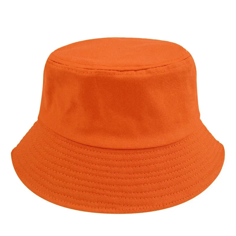 Customizable Cotton Bob Hat - Embroidered Logo Print 21 Summer Colors