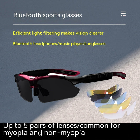 Bluetooth Sport Glasses - Outdoor Activities Audio Headset 64g