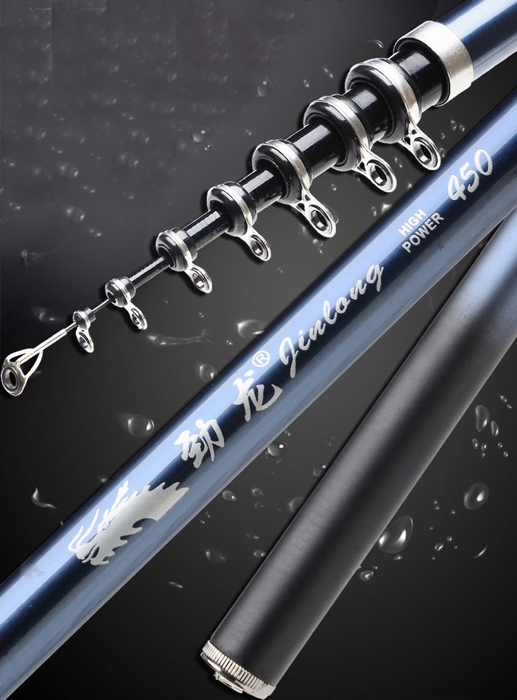Carbon Rock Fishing Rod - Sea &amp; River 2.7-5.4m