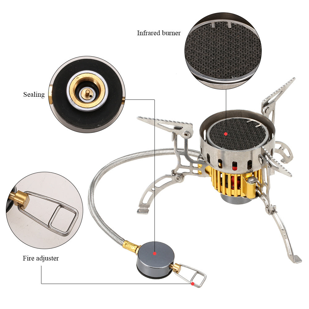 3500W Ultralight Windproof Portable Camping Stove