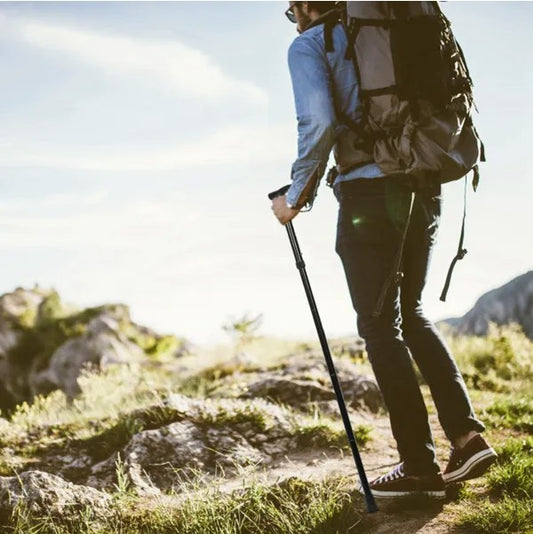 Unisex Hiking Cane Mobility Aid - Portable 263g