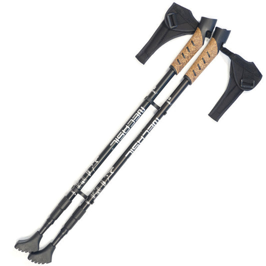 Nordic Walking Poles Straight Handle - Pair 608g