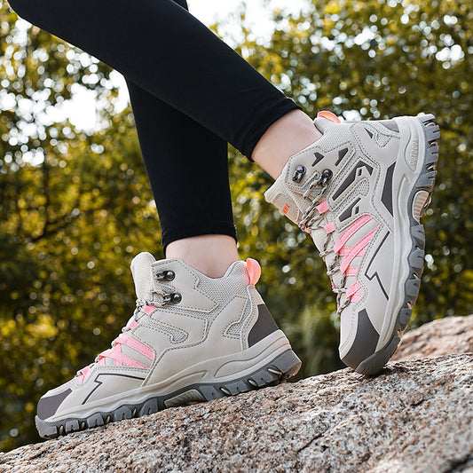High Top Hiking Shoes Outdoor Sneakers Outdoor 1080g