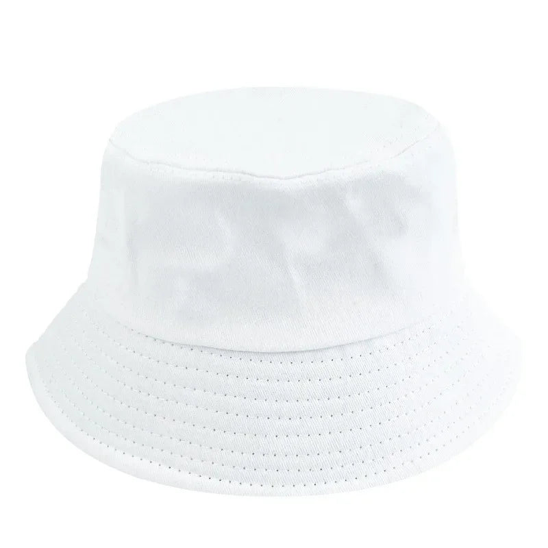 Customizable Cotton Bob Hat - Embroidered Logo Print 21 Summer Colors