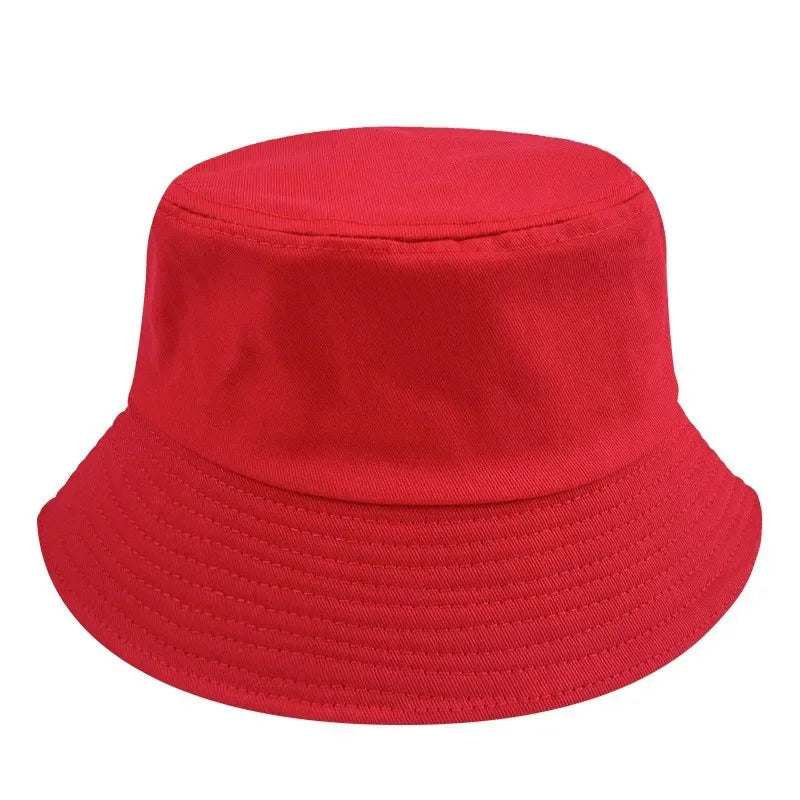 Customizable Cotton Bob Hat - Embroidered Logo Print 21 Summer Colors