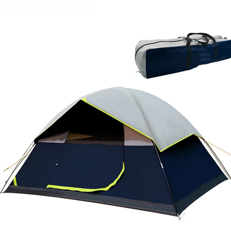 4 Person Camping Tent - Darkroom Anti-Light Family
