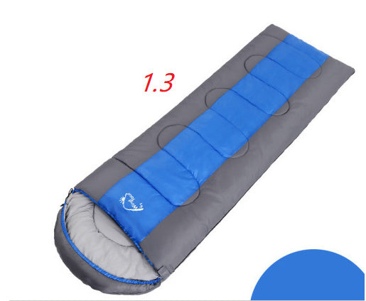 Camping Sleeping Bag Polyester 190T - Versatile Hollow Cotton 185x75cm