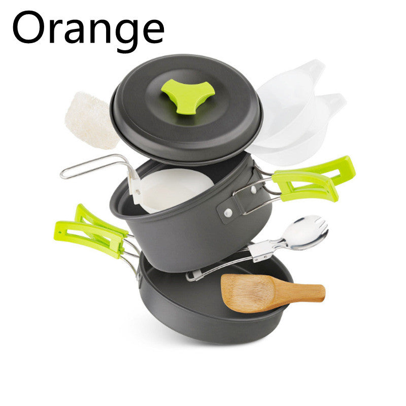 Outdoor Duo Camping Kit Cookware Set for 1-2 People
