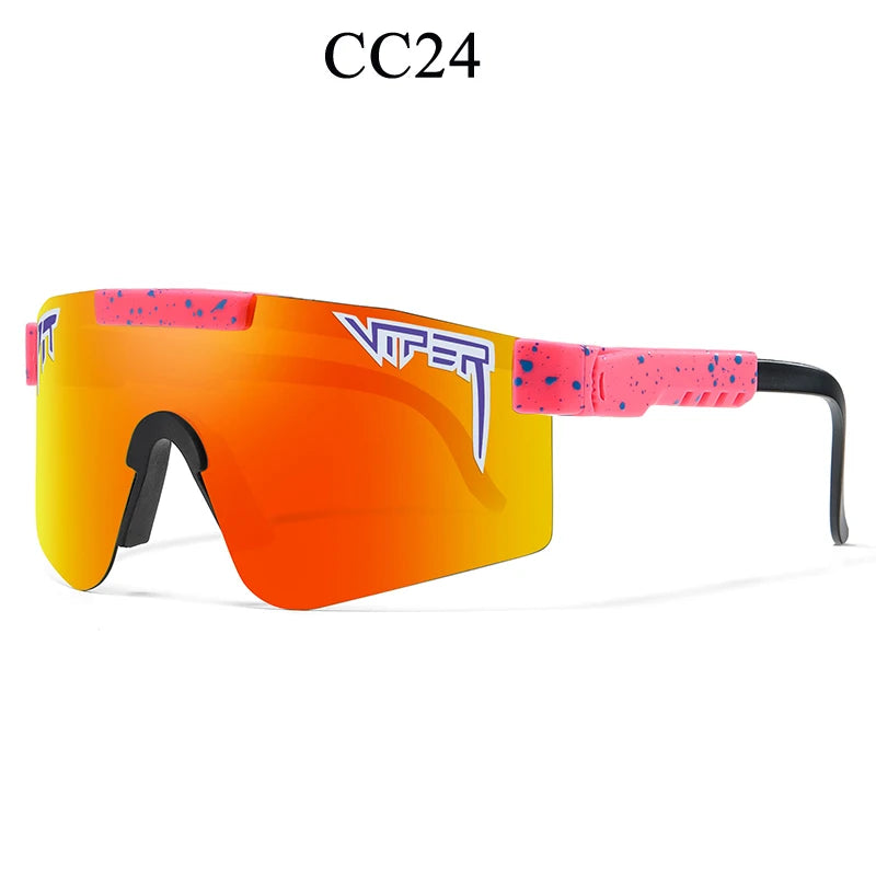 Pit Viper Style Sport Cycling Glasses - UV400 Unisex Outdoor