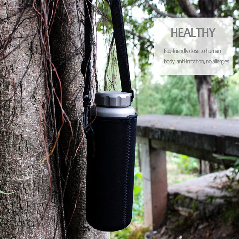 Titanium Water Bottle 1050ml Large Capacity - Leak-Proof Long-Term Shipping