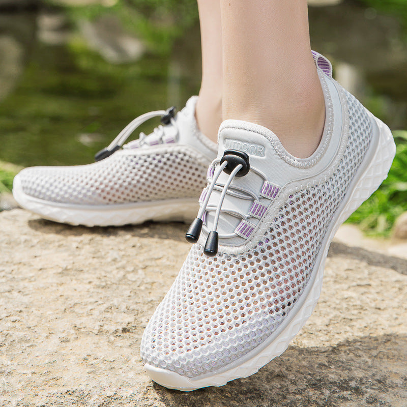 Women's Breathable Mesh Outdoor Sports Shoes 650g