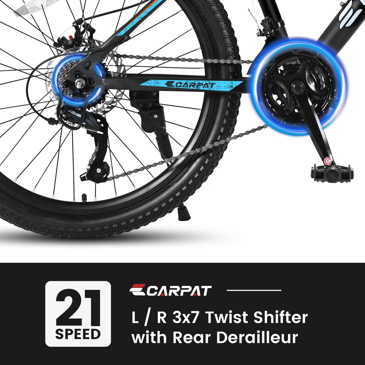 S26102 Performance Black-Blue Mountain Bike - High Quality Mountain Bike Modern Design AED4