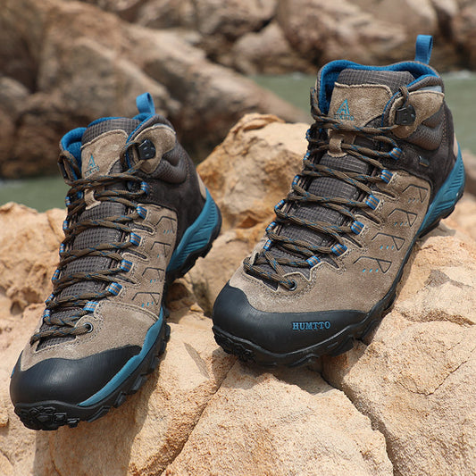 Men's Lightweight Hiking Shoes, Durable, Spring-Autumn 850g