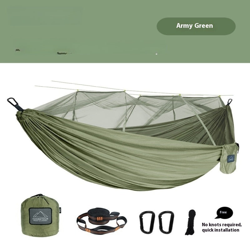 Anti-Mosquito Camping Hammock - Integrated Protection Nylon 300kg