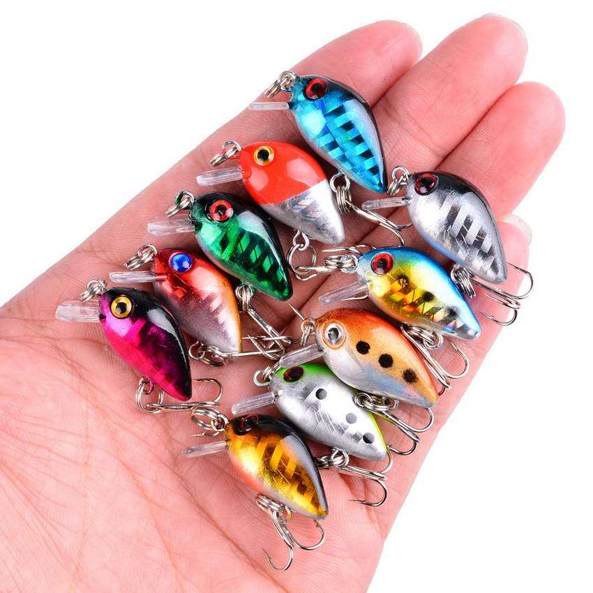 Kit 84 Mini Floating Minnows - Predator Hard Lures