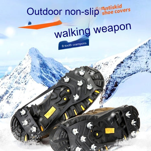 8-Tooth Climbing Spikes - Ice Snow Crampons