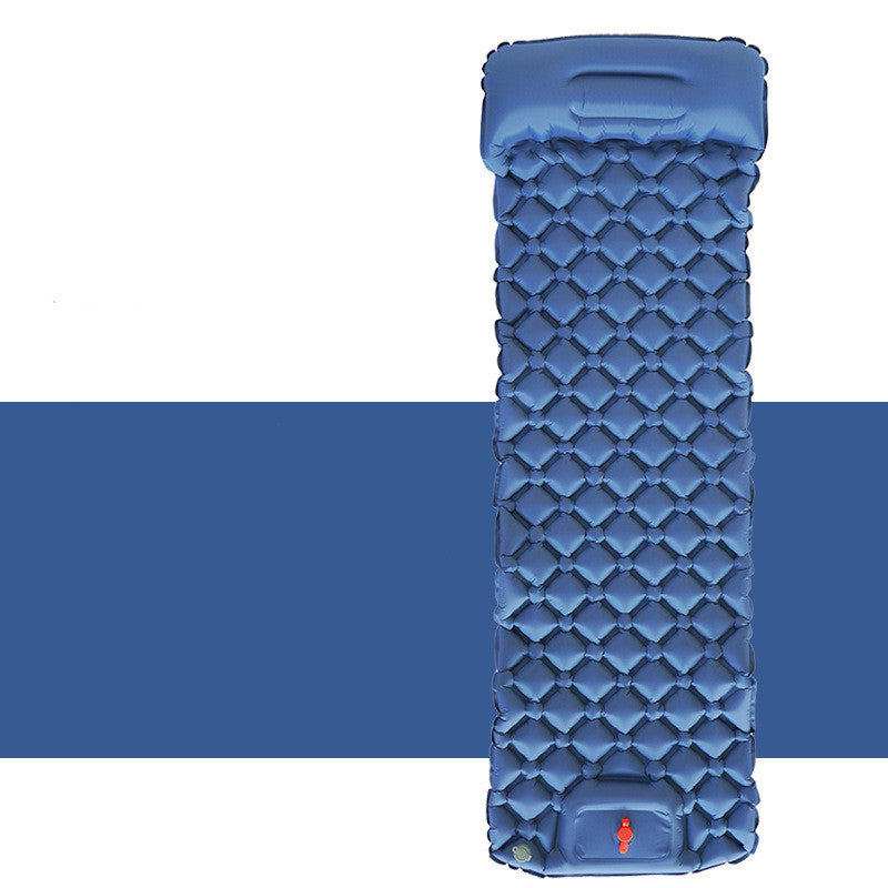 Inflatable Camping Mattress - Integrated Pillows 190x60cm Ultra-Light