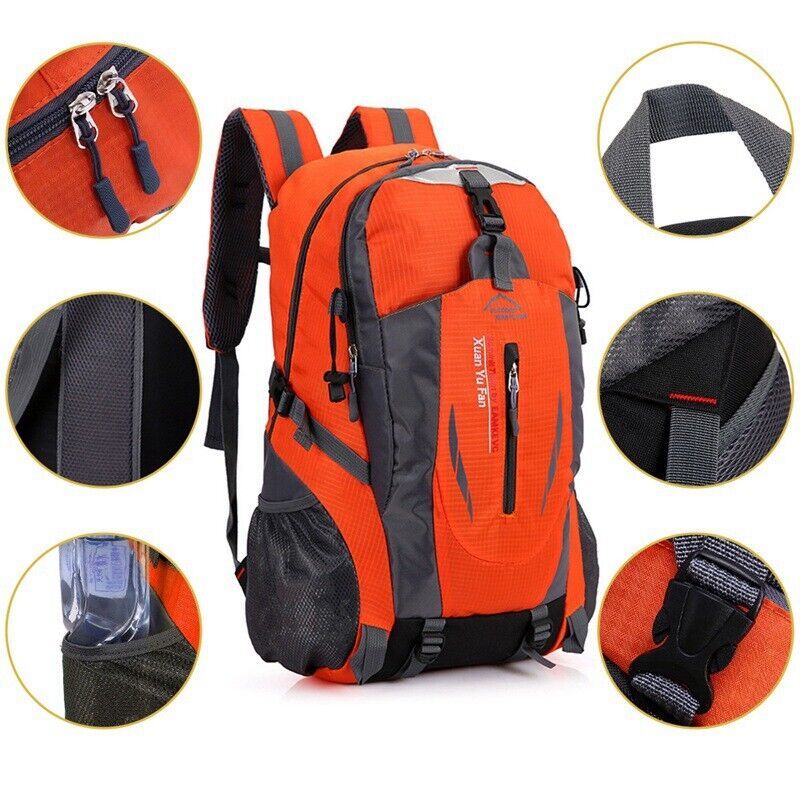 40L Waterproof Backpack - Camping Hiking Travel