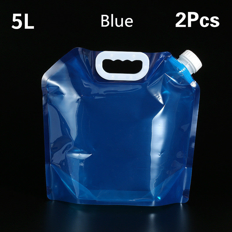 5L/10L PVC Foldable Water Bag Portable Camping Container