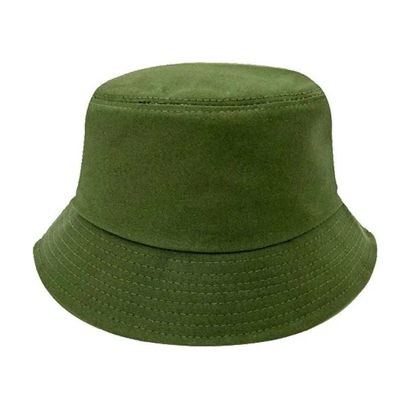 Customizable Cotton Bob Hat - Embroidered Logo Print 21 Summer Colors