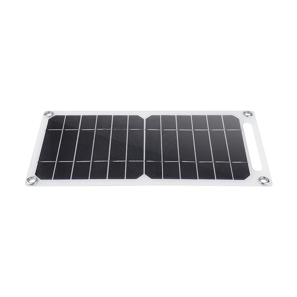 6W Solar Charger for Backpack - Monocrystalline Portable Panel