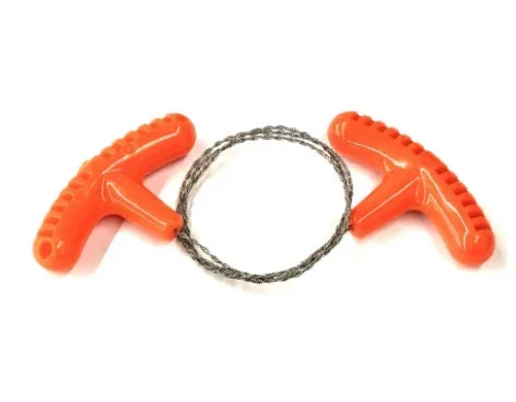 Survival Steel Wire Saw - Ultra-Lightweight Manual Chainsaw 72cm